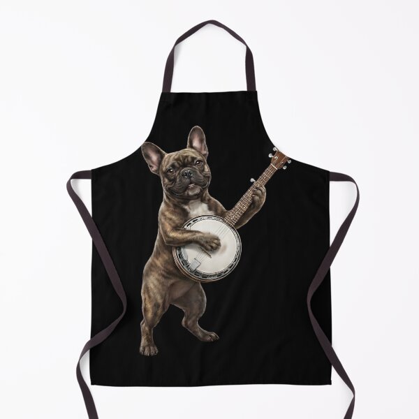 Item preview, French Bulldog Playing Banjo Player Banjoist Dog Lover designed and sold by DoodleTortle.