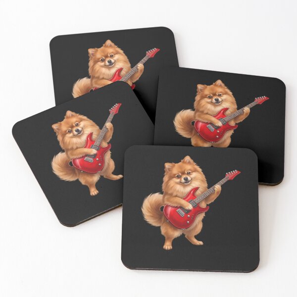Item preview, Brussels Griffon Playing Electric Guitar Player Guitarist Dog Lover designed and sold by TerryConnells.