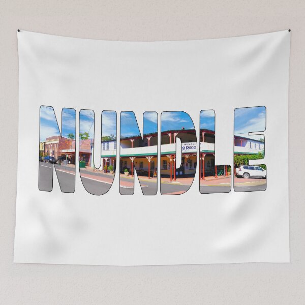 Item preview, NUNDLE - Gold Mining Town Country Hotel Pub New South Wales Australia designed and sold by Adam Gormley.