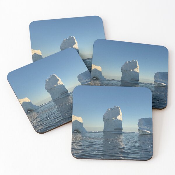 Item preview, Greenland Icebergs Arctic Seascape designed and sold by Worldsiceshop.