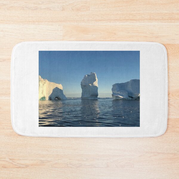 Item preview, Greenland Icebergs Arctic Seascape designed and sold by Worldsiceshop.