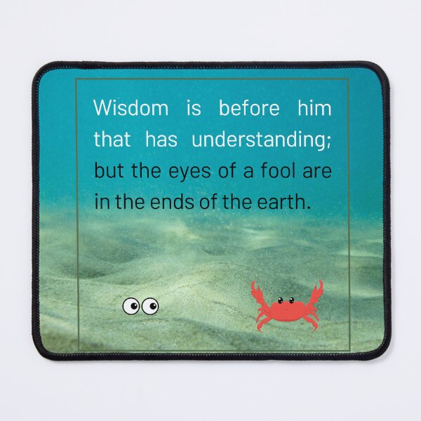 Item preview, Proverbs 17:24 designed and sold by Undonemadenew.