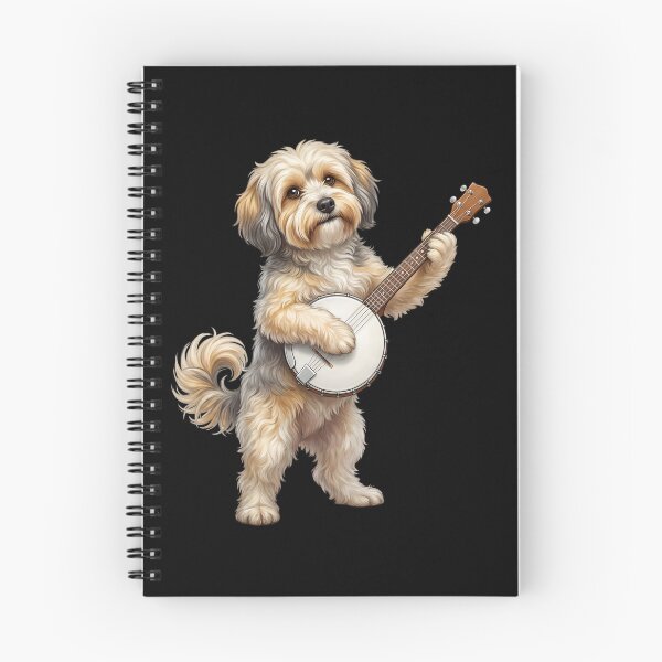 Item preview, Havanese Playing Banjo Player Banjoist Dog Lover designed and sold by DoodleTortle.
