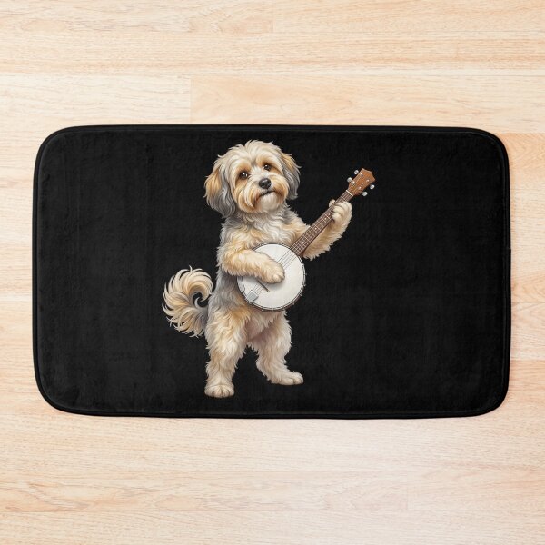 Item preview, Havanese Playing Banjo Player Banjoist Dog Lover designed and sold by DoodleTortle.