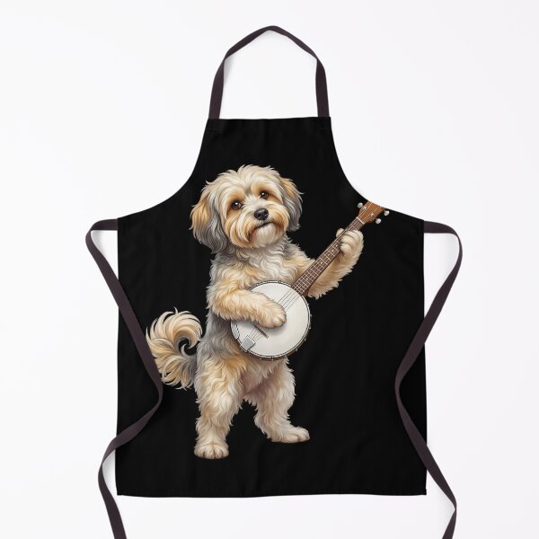Item preview, Havanese Playing Banjo Player Banjoist Dog Lover designed and sold by DoodleTortle.