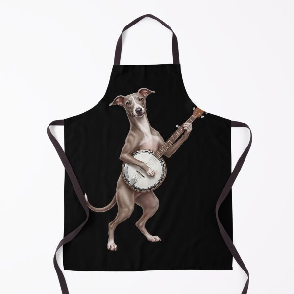Item preview, Italian Greyhound Playing Banjo Player Banjoist Dog Lover designed and sold by DoodleTortle.