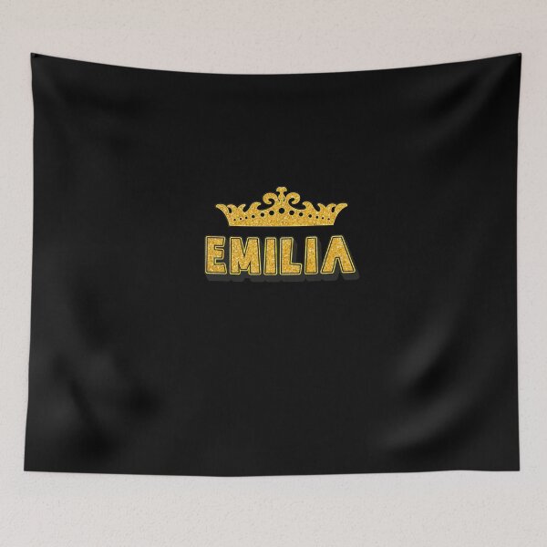 Item preview, Emilia Personalized Funny Custom Name Crown Design designed and sold by Watsonarts.