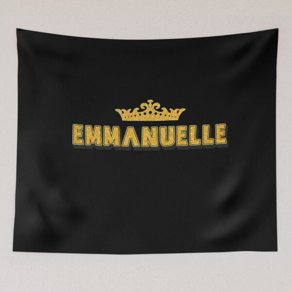 Item preview, Emmanuelle Personalized Funny Custom Name Crown Design designed and sold by Watsonarts.