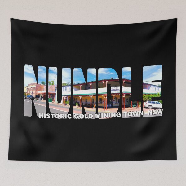 Item preview, NUNDLE Historic Gold Mining Town NSW - Country Hotel Pub Australia designed and sold by Adam Gormley.