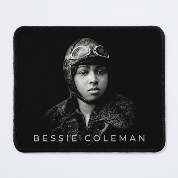 Item preview, Bessie Coleman: The Pioneer of the Skies – Fine Art Portrait designed and sold by UrbanApparel.