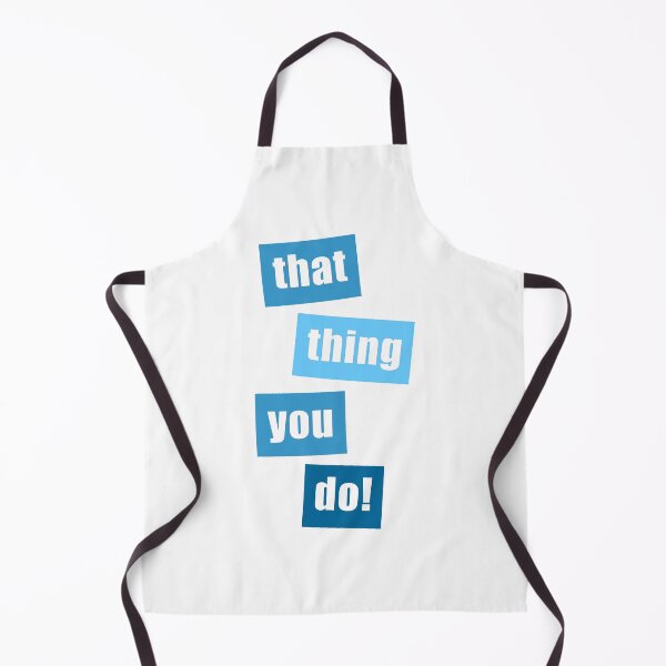 Item preview, That Thing You Do Blue designed and sold by Normbot2000.