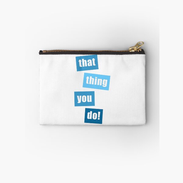 Item preview, That Thing You Do Blue designed and sold by Normbot2000.