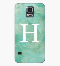 Emerald Watercolor Η Case/Skin for Samsung Galaxy