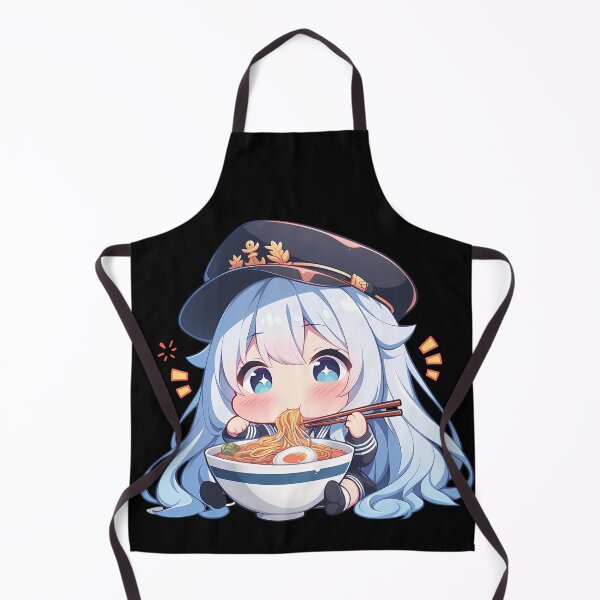 Item preview, Enterprise Azur Lane Kawaii Ramen Chibi Noodles Bite designed and sold by mildaclairmo.