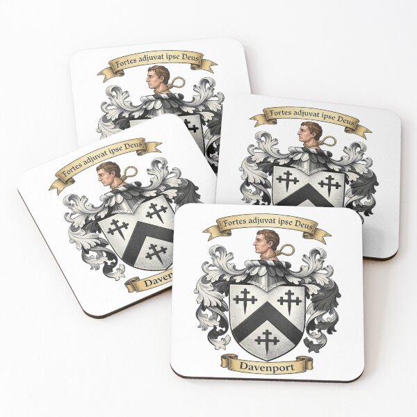 Item preview, The Davenport Family Coat of Arms designed and sold by BagTown Clans.