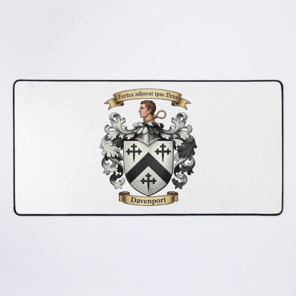 Item preview, The Davenport Family Coat of Arms designed and sold by BagTown Clans.