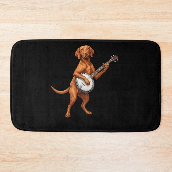 Item preview, Vizsla Playing Banjo Player Banjoist Dog Lover designed and sold by DoodleTortle.