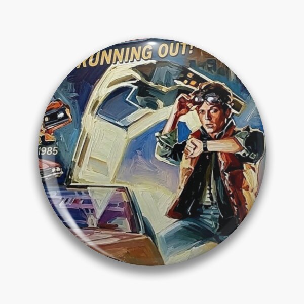 Item preview, Outatime: Marty McFly & The DeLorean 80s Sci-Fi Impasto designed and sold by Art's Diner.