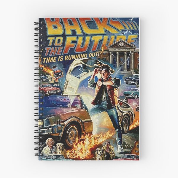 Item preview, Outatime: Marty McFly & The DeLorean 80s Sci-Fi Impasto designed and sold by Art's Diner.