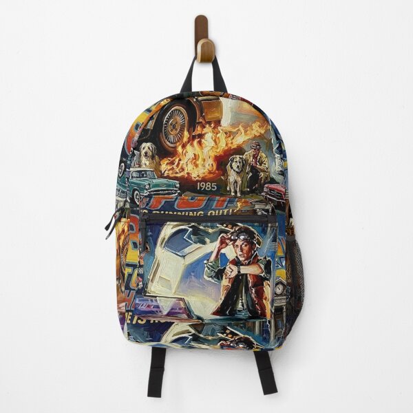 Item preview, Outatime: Marty McFly & The DeLorean 80s Sci-Fi Impasto designed and sold by Art's Diner.
