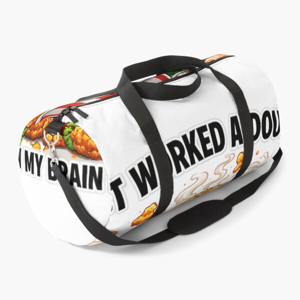 Item preview, Just Worked a Double... Now My Brain is Extra Crispy designed and sold by ElectricReality.