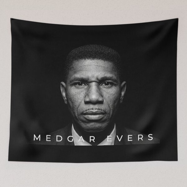 Item preview, Medgar Evers: The Voice of Justice – Fine Art Portrait designed and sold by UrbanApparel.