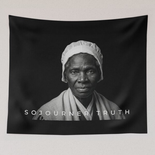 Item preview, Sojourner Truth: The Voice of Freedom – Fine Art Portrait designed and sold by UrbanApparel.