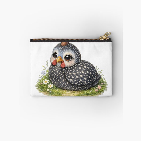 Item preview, Cute Baby Guinea Fowl Bird Illustration designed and sold by BirdsRbeautiful.