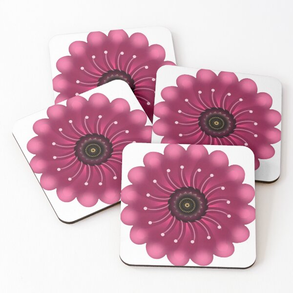 Item preview, Glowing Pink Fantasy Flower | Abstract Neon Floral designed and sold by HopeAndHustle.