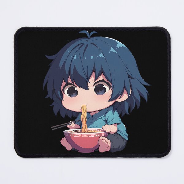Item preview, Suruga Kanbaru Bakemonogatari Chibi Kawaii Ramen Noodles Bite designed and sold by mildaclairmo.
