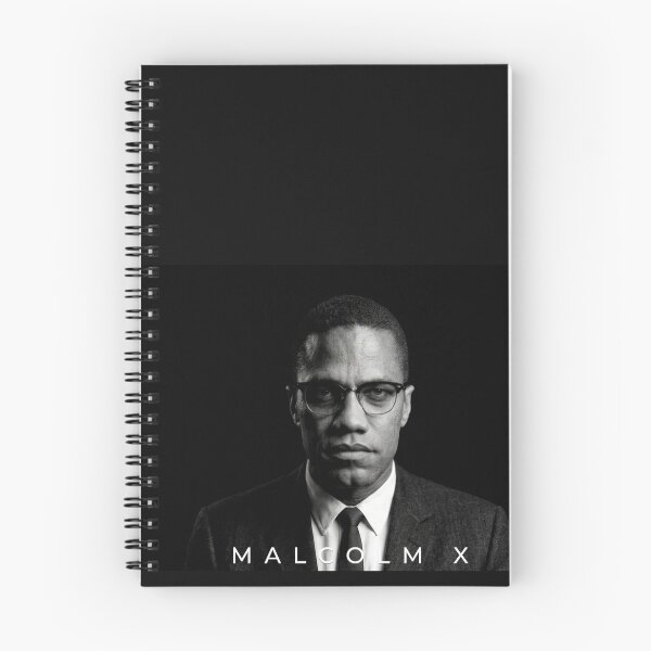 Item preview, Malcolm X: By Any Means Necessary – Fine Art Portrait designed and sold by UrbanApparel.