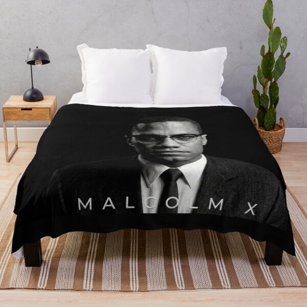Item preview, Malcolm X: By Any Means Necessary – Fine Art Portrait designed and sold by UrbanApparel.
