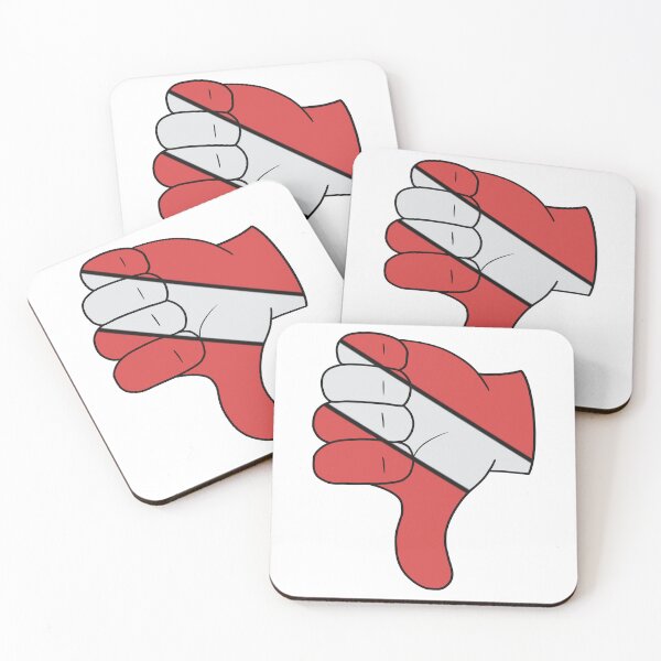 Item preview, "Let's Descend" Scuba Divers Thumbs Down designed and sold by carryonmags.
