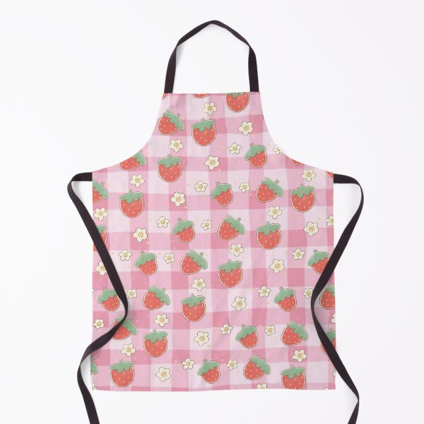 Item preview, plaided strawberry designed and sold by peac3made.