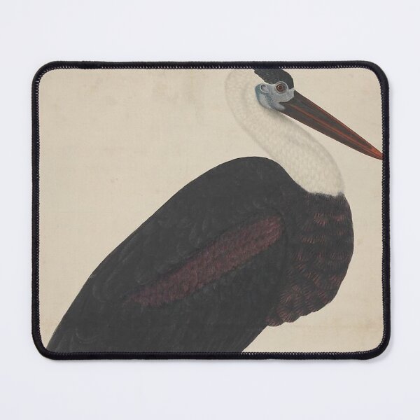 Item preview, Black Stork in a Landscape 1780 designed and sold by AnimaliaStar.
