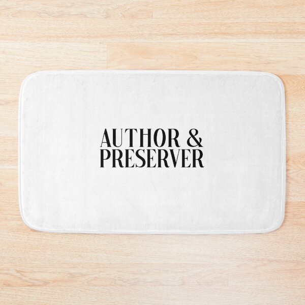 Item preview, Author and Preserver designed and sold by suzannenagel.
