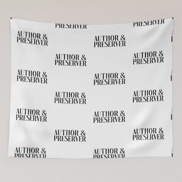 Item preview, Author and Preserver designed and sold by suzannenagel.