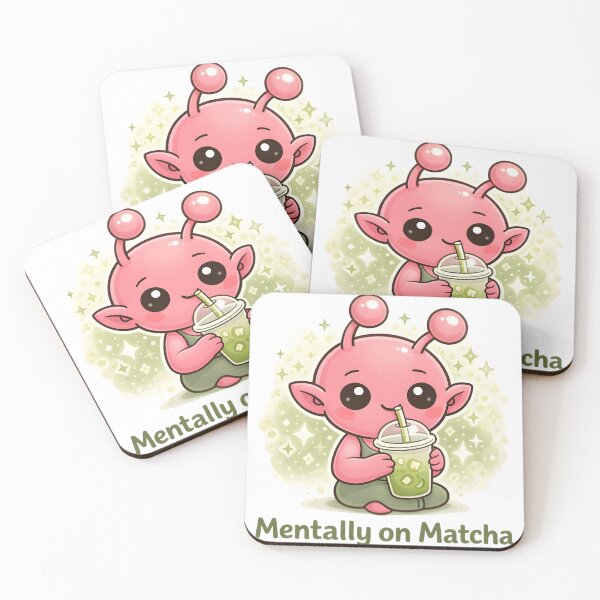 Item preview, Mentally On Matcha designed and sold by InkieLab.