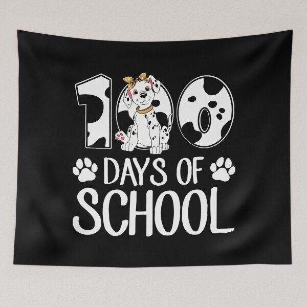 Item preview, 100 Days Smarter Cute Dalmatian Dog 100Th Day Of School Kids designed and sold by TemmarKhalil.