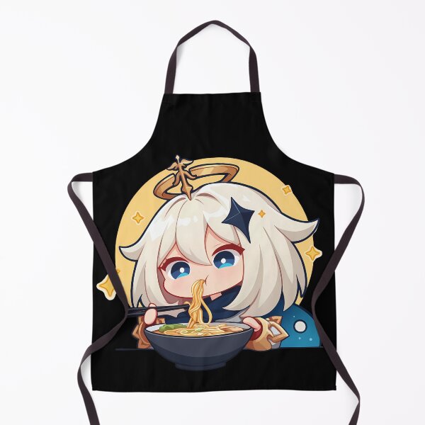Item preview, Paimon Genshin Impact Tiny Kawaii Ramen Chibi Noodle Munch designed and sold by mildaclairmo.