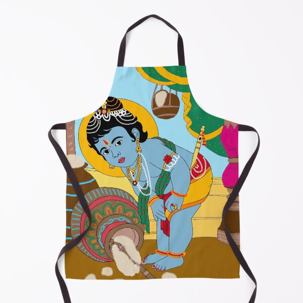 Item preview, Krishna Spiritual Artwork – Divine Hindu God Illustration designed and sold by Harshit_Digital_Arts.
