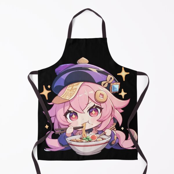 Item preview, Dori Genshin Impact Kawaii Chibi Ramen Noodles Sparkle Snack Time designed and sold by mildaclairmo.