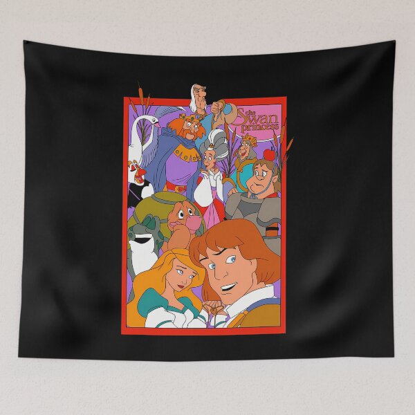 Item preview, The Swan Princess Ensemble Poster designed and sold by TemmarKhalil.