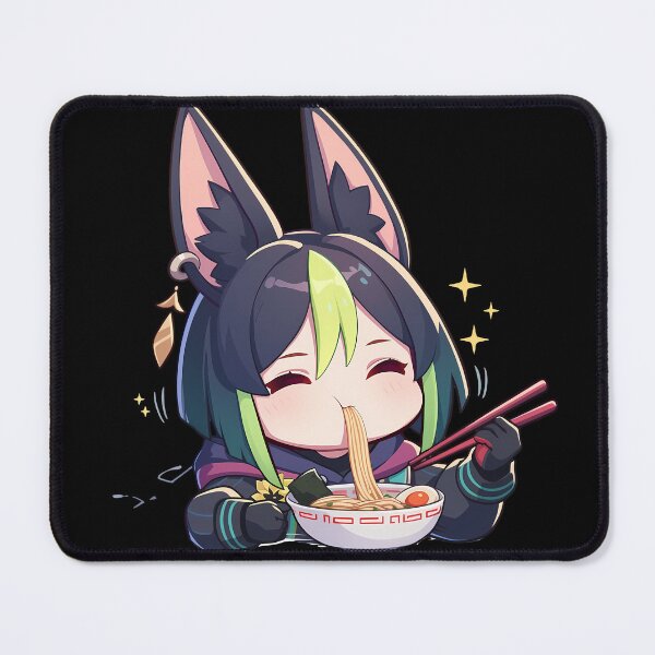Item preview, Tighnari Genshin Impact Kawaii Chibi Ramen Noodles Cozy Sparkle designed and sold by mildaclairmo.