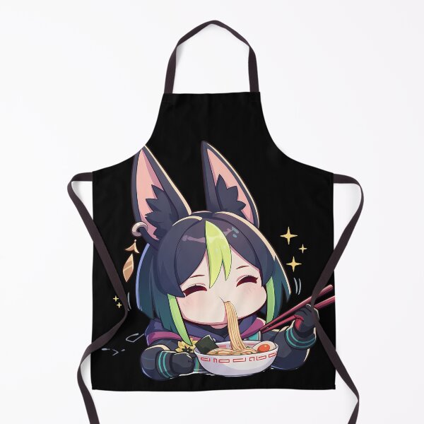 Item preview, Tighnari Genshin Impact Kawaii Chibi Ramen Noodles Cozy Sparkle designed and sold by mildaclairmo.