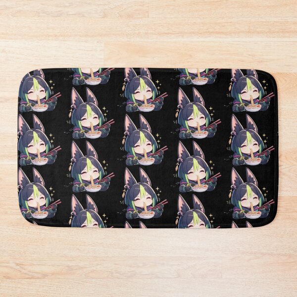 Item preview, Tighnari Genshin Impact Kawaii Chibi Ramen Noodles Cozy Sparkle designed and sold by mildaclairmo.