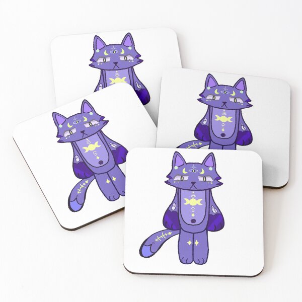 Item preview, Lunar Cat Plush  designed and sold by LemonMeowyy.