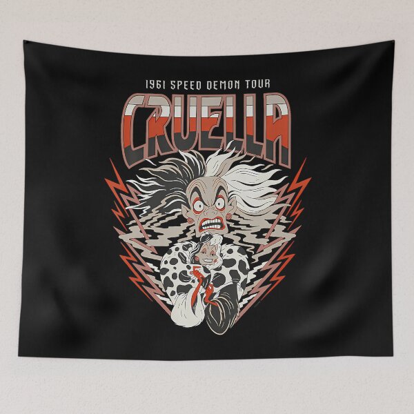 Item preview, Villains Cruella De Vil 1961 Speed Demon Tour Band designed and sold by TemmarKhalil.
