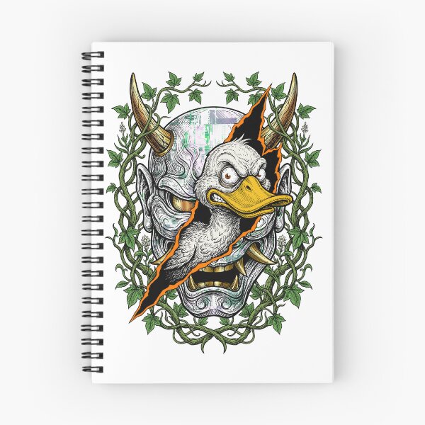 Item preview, The duck in the Oni mask designed and sold by krabbaraban.