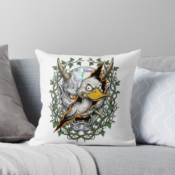 Item preview, The duck in the Oni mask designed and sold by krabbaraban.